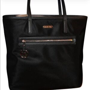 Michael Kors Teal Kempton Nylon Tote